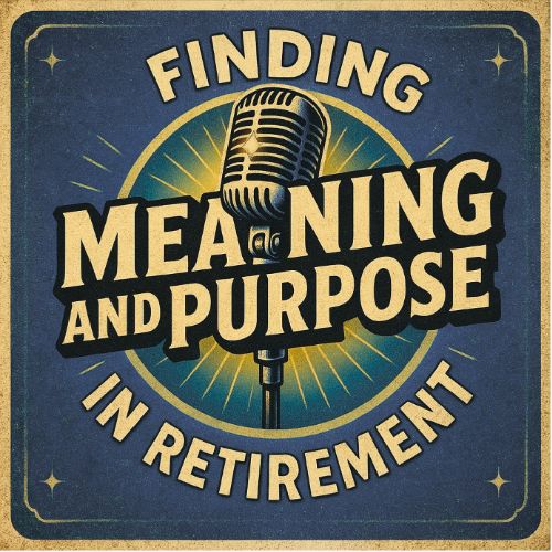 Finding meaning and purpose podcast logo